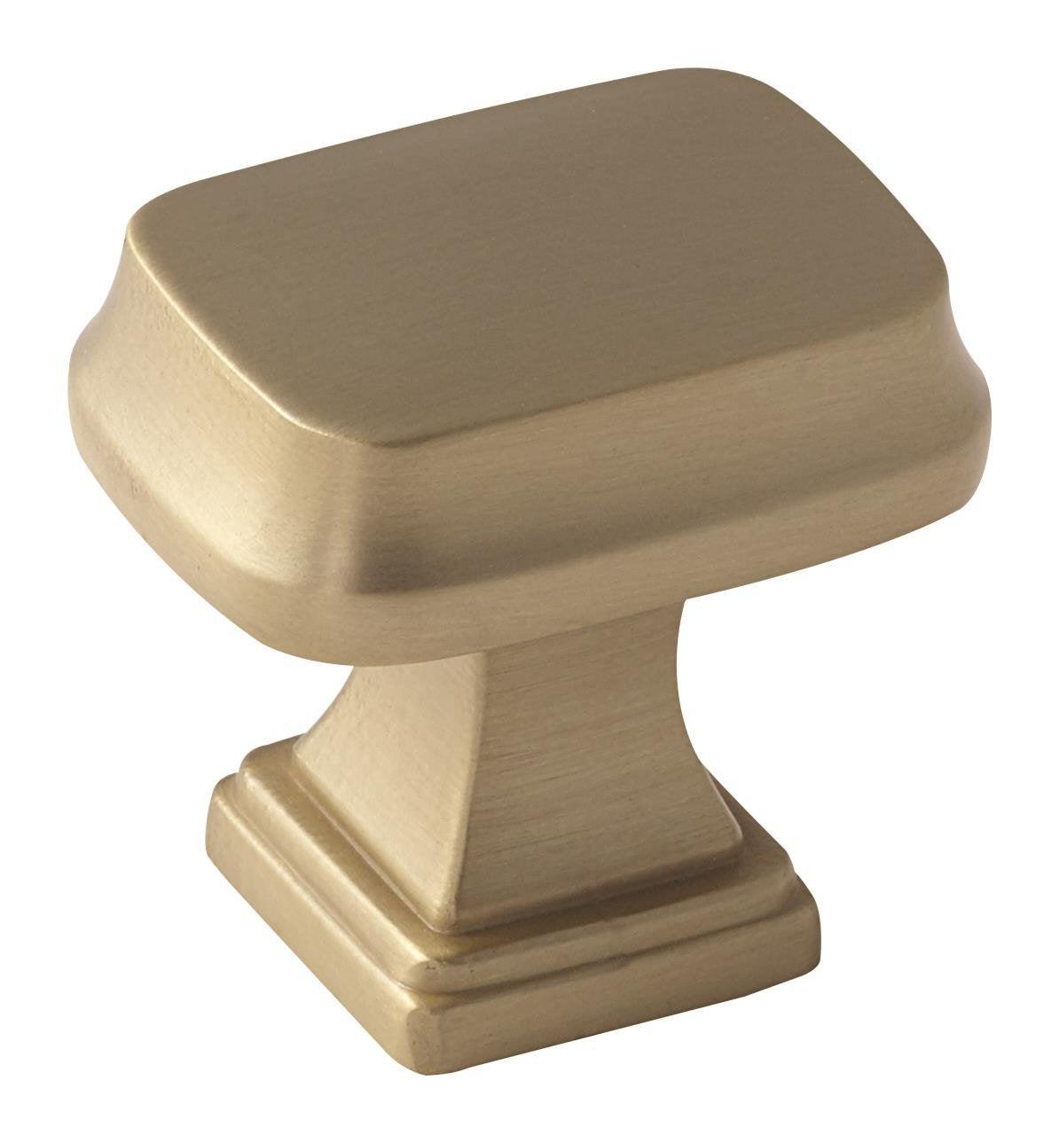 Amerock Cabinet Knob Golden Champagne 1-1/4 inch (32 mm) Length Revitalize 1 Pack Drawer Knob Cabinet Hardware