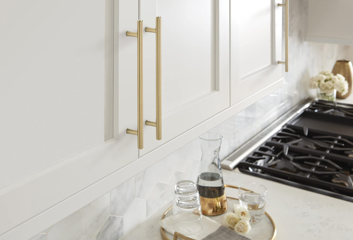 Amerock Cabinet Pull Champagne Bronze 7-9/16 inch (192 mm) Center to Center Bar Pulls 1 Pack Drawer Pull Drawer Handle Cabinet Hardware