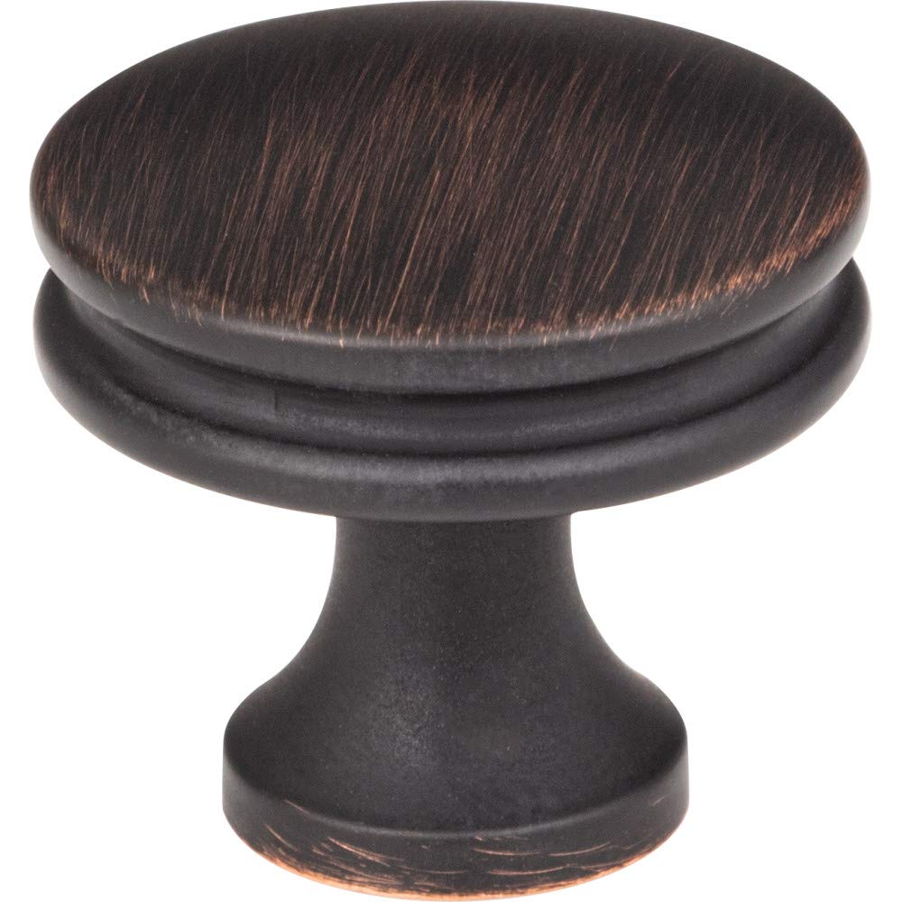 Jeffrey Alexander 445DBAC 1-1/4" Diameter Brushed Oil Rubbed Bronze Marie Cabinet Knob