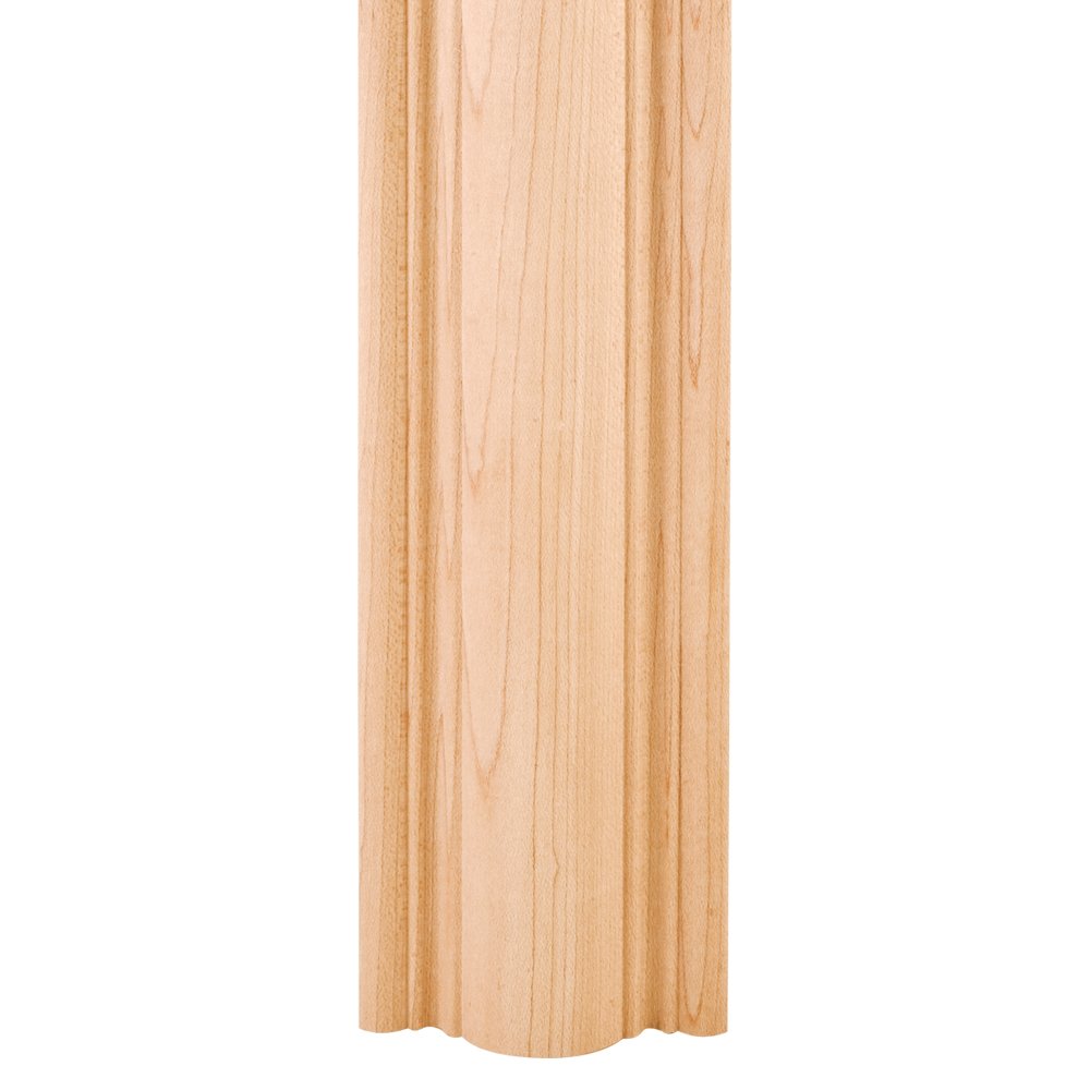 Hardware Resources CC4ALD 3/4" D x 2-3/4" H Alder Radius Corner Moulding