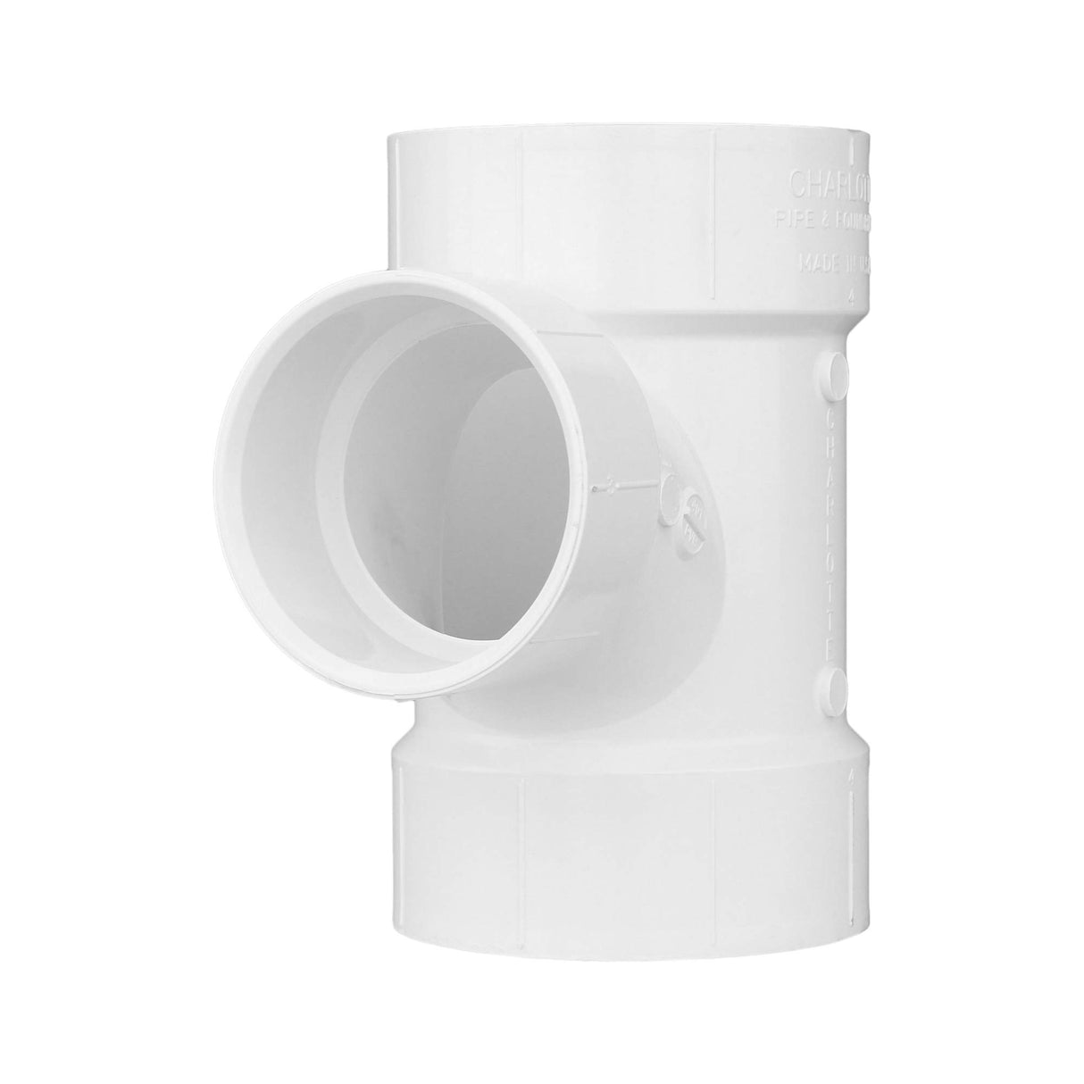 CHARLOTTE PIPE 2 x 1 1/2 x 1 1/2 DWVSANITARYTEE REDUC DWV (DRAIN, WASTE AND VENT) (1 Unit Piece)