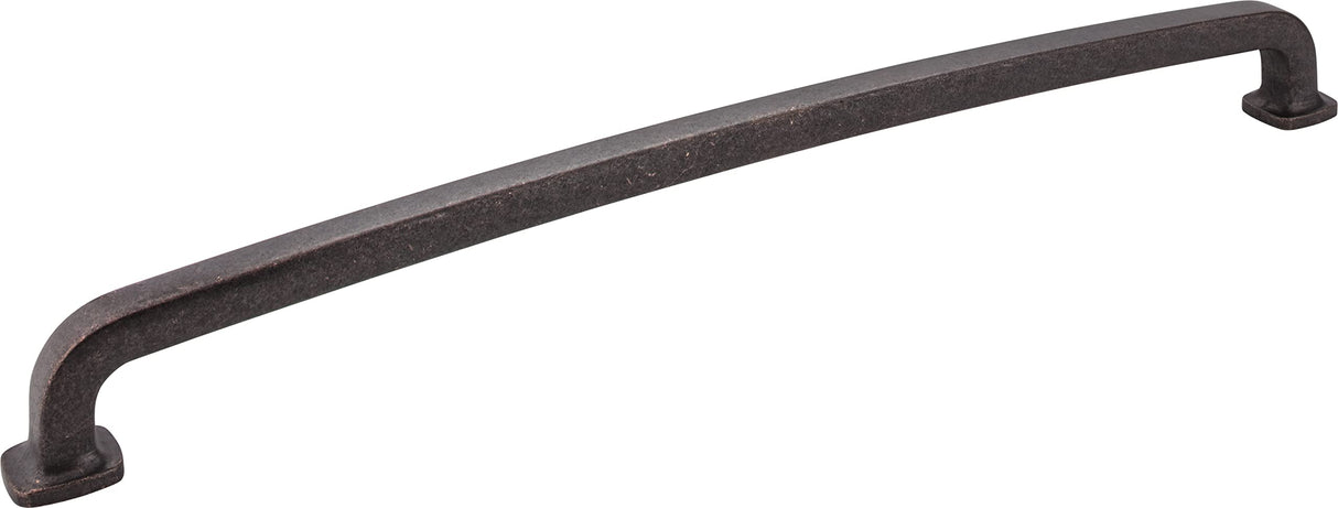 Jeffrey Alexander MO6373-18SBZ 18" Center-to-Center Satin Bronze Belcastel 1 Appliance Handle