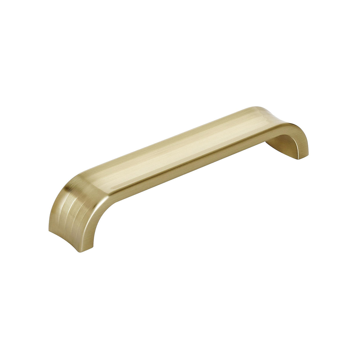 Amerock Cabinet Pull Golden Champagne 5-1/16 inch (128 mm) Center to Center Concentric 1 Pack Drawer Pull Drawer Handle Cabinet Hardware