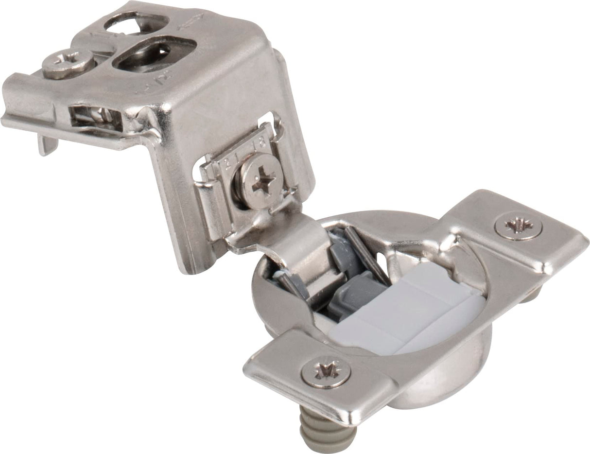 Hardware Resources 9392-000 105° 1-1/2" Overlay Heavy Duty DURA-CLOSE® Soft-close Compact Hinge with Press-in 8 mm Dowels