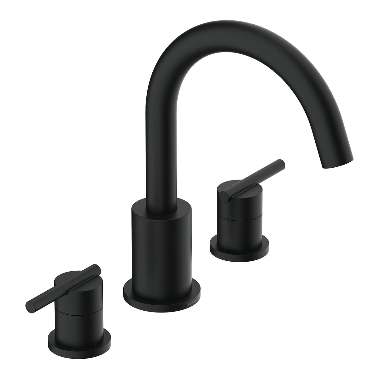 Gerber D305758BST Parma Three Piece Roman Tub Trim Kit - Satin Black