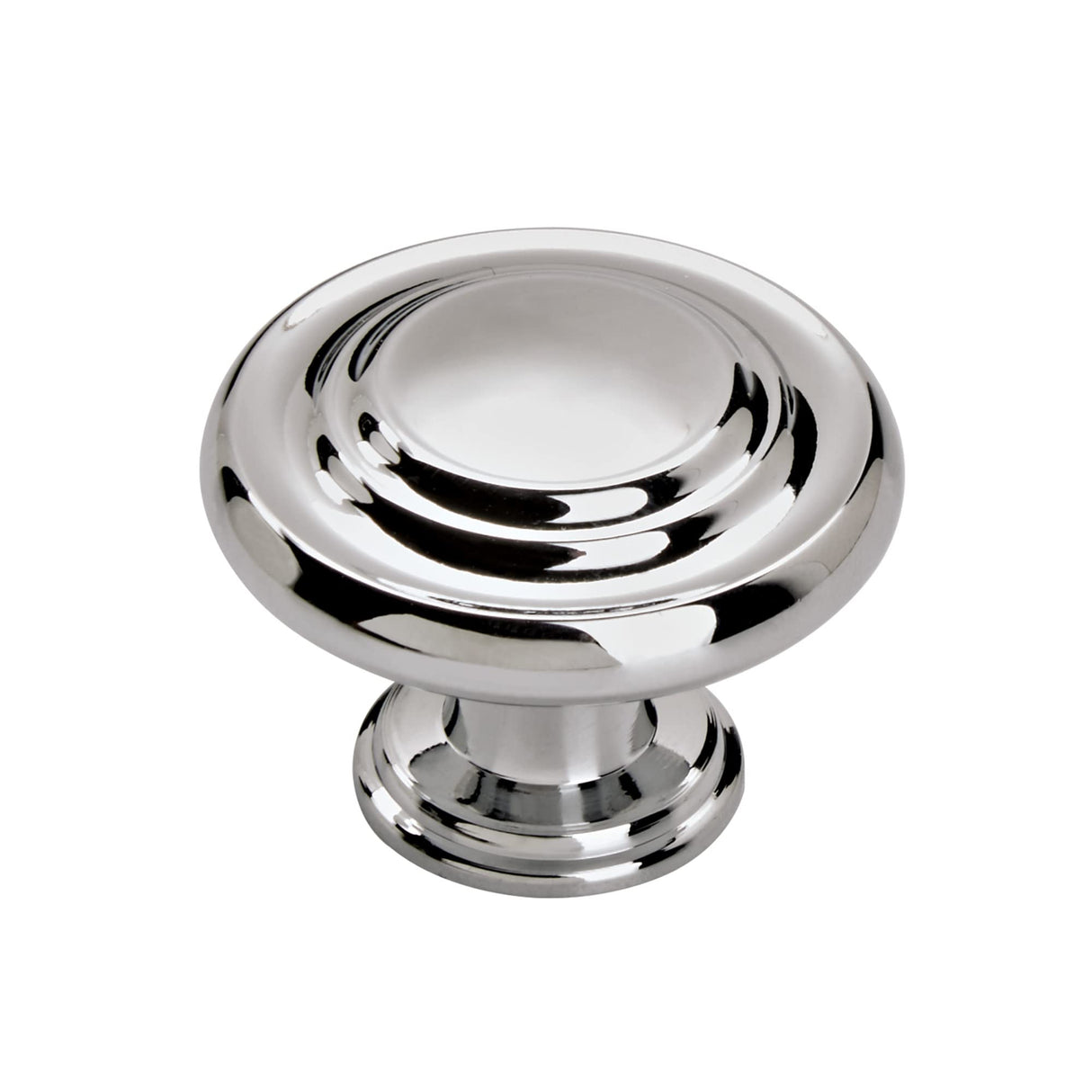 Miseno MCKTK1131 Greenwich 1-5/16 Inch Mushroom Cabinet Knob - Polished Chrome