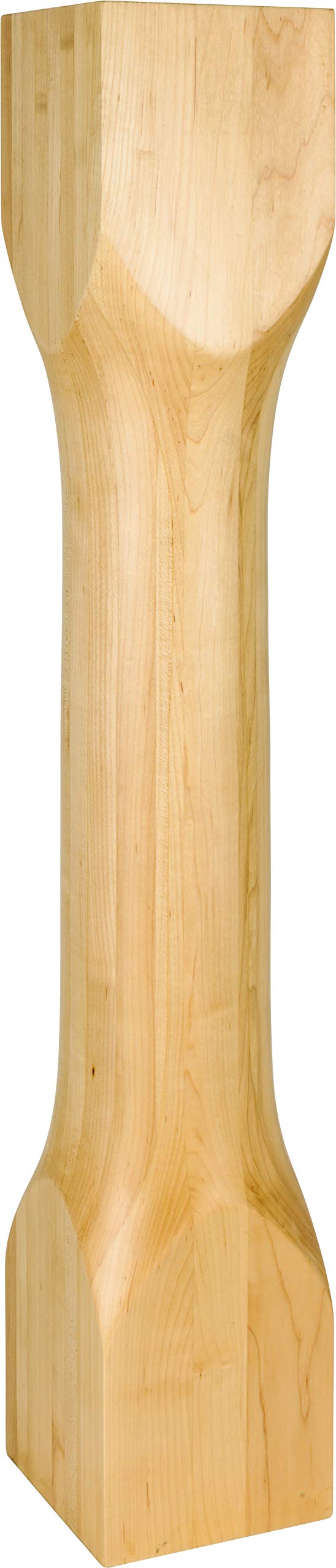 Hardware Resources P83-5-42-CH 5" W x 5" D x 42" H Cherry Cathedral Turned Post