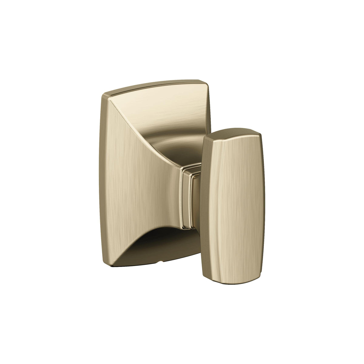 Amerock BH36010BBZ Golden Champagne Single Robe Hook 2-5/8 in. (67 mm) Length Towel Holder Highland Ridge Towel Hook for Bathroom Bathroom Hardware Bath Accessories