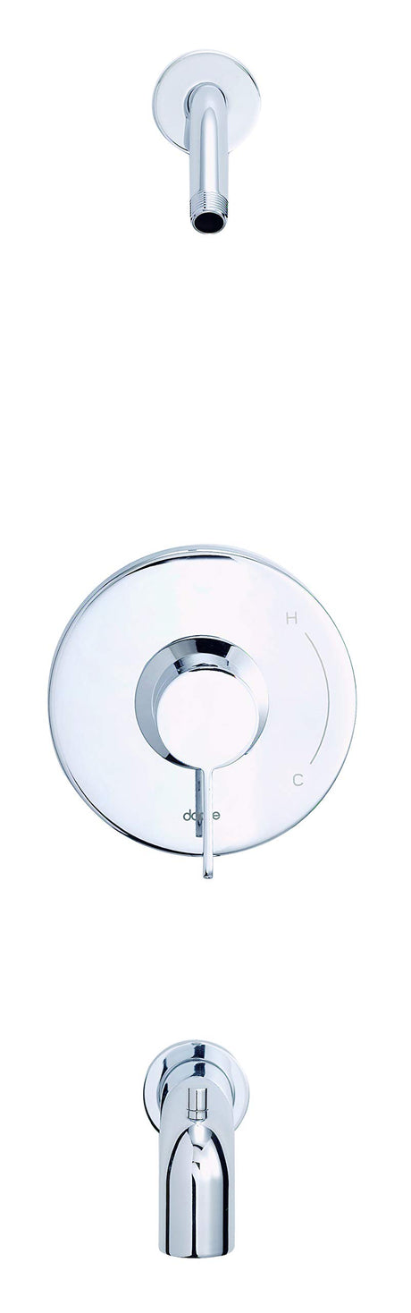 Gerber D520030LSTC Chrome Amalfi Tub & Shower Trim Kit, Without Showerhead