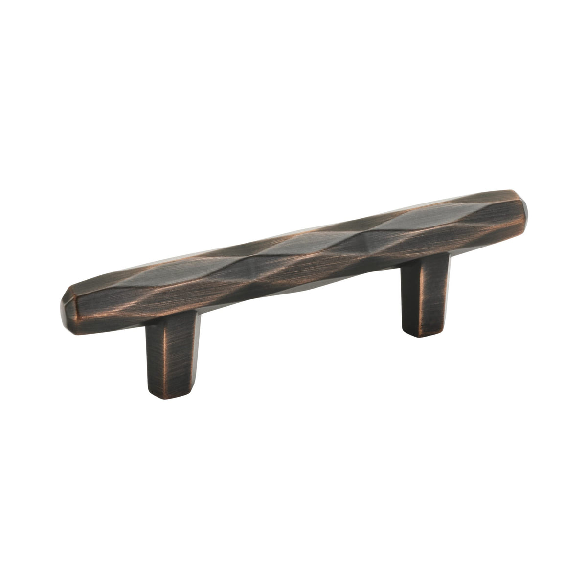 Amerock Cabinet Pull Oil Rubbed Bronze 3 inch (76 mm) Center to Center St. Vincent 1 Pack Drawer Pull Drawer Handle Cabinet Hardware