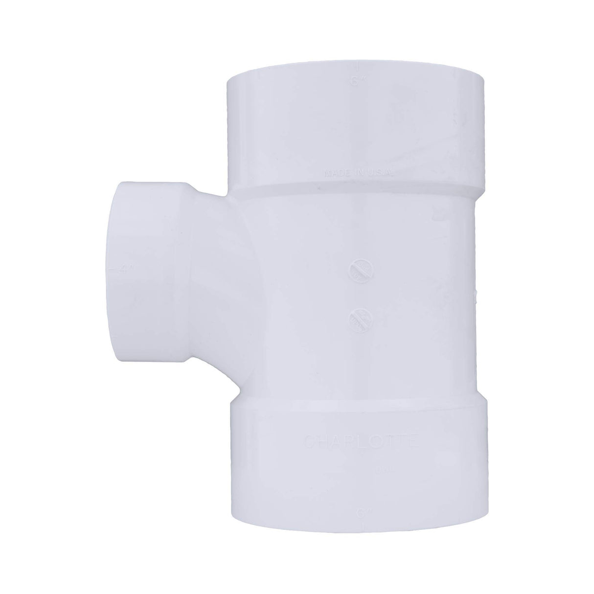 CHARLOTTE PIPE 2 x 1 1/2 x 1 1/2 DWVSANITARYTEE REDUC DWV (DRAIN, WASTE AND VENT) (1 Unit Piece)