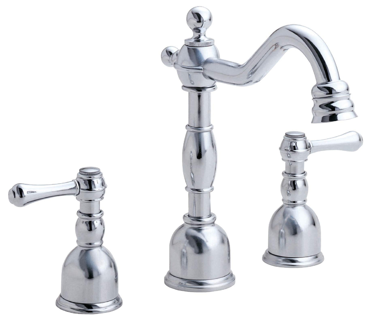 Gerber D303257 Chrome Opulence Two Handle Widespread Lavatory Faucet