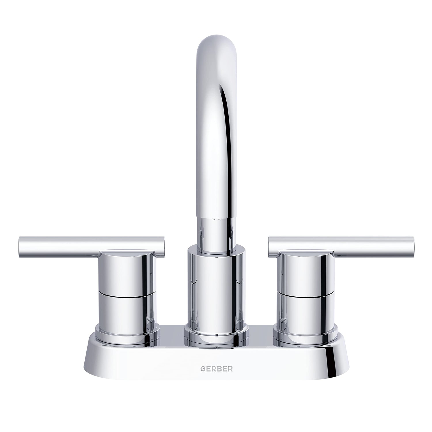 Gerber D307058 Parma Two Handle Centerset Bathroom Faucet With Metal Touch DOWN...
