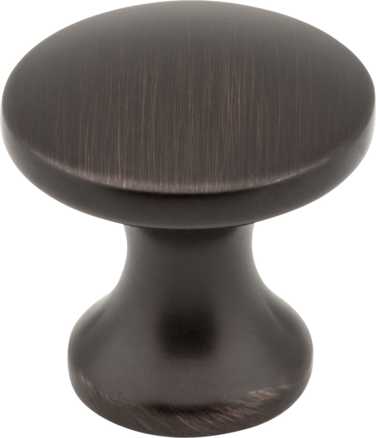 Elements 3915-DACM 1" Diameter Gun Metal Slade Cabinet Mushroom Knob