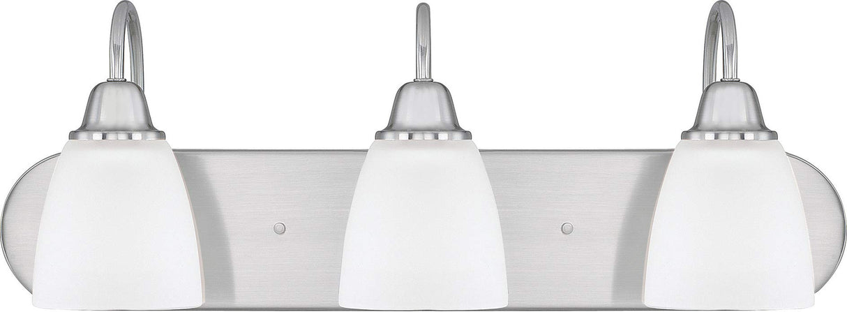 Capital Lighting 115131BN-337 Trenton 3 Light Vanity Brushed Nickel