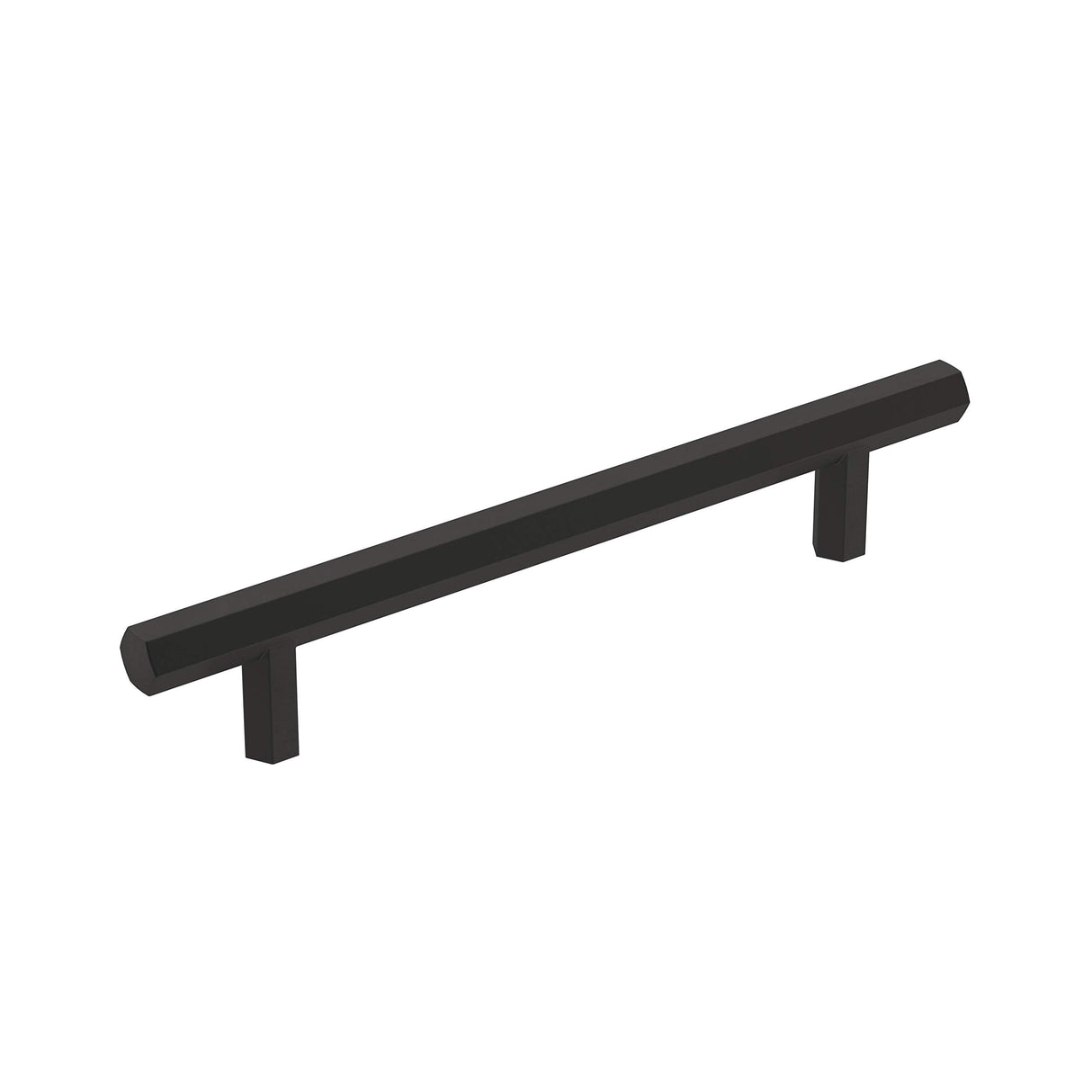 Amerock Cabinet Pull Matte Black 5-1/16 inch (128 mm) Center-to-Center Caliber 1 Pack Drawer Pull Cabinet Handle Cabinet Hardware