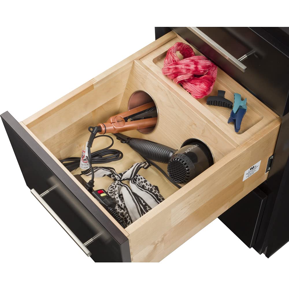 Hardware Resources PVGD15-SC 15" Powered Vanity Drawer