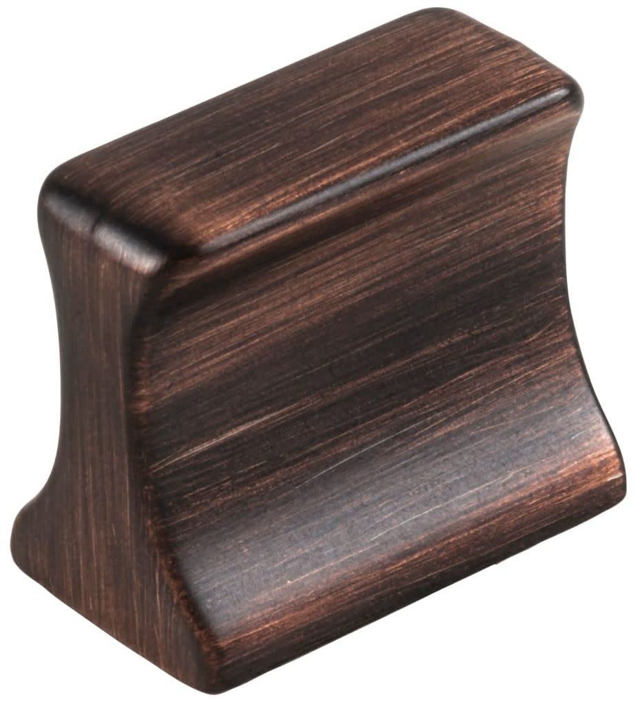 Jeffrey Alexander 752-19DBAC 1-1/4" Overall Length (16 mm Center-to-Center) Brushed Oil Rubbed Bronze Sullivan Cabinet Knob
