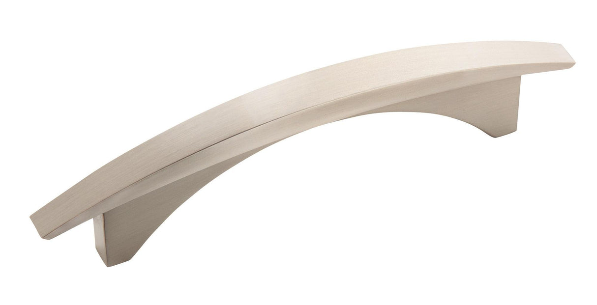 Amerock Cabinet Pull Satin Nickel 3-3/4 inch (96 mm) Center to Center Essential'Z 1 Pack Drawer Pull Drawer Handle Cabinet Hardware
