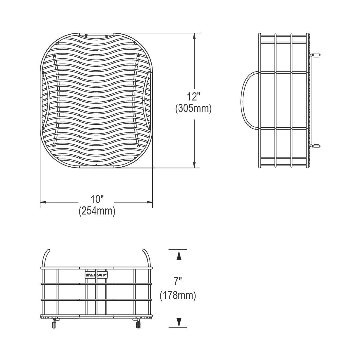 Elkay LKWRB1113SS Stainless Steel Rinsing Basket
