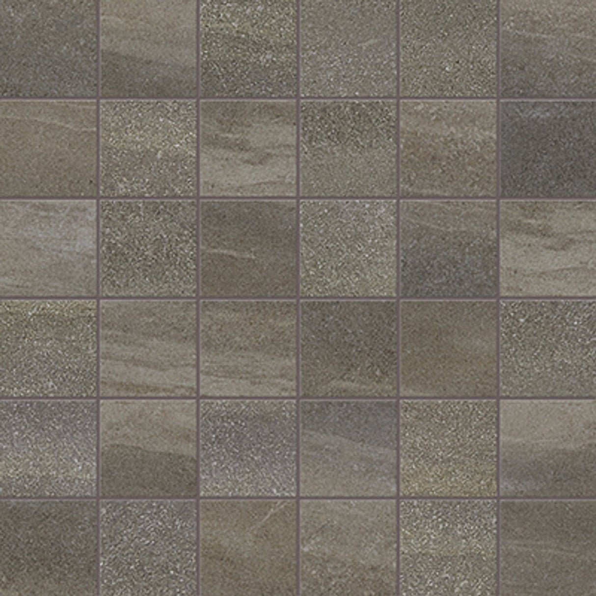 Anatolia Tile 2X2 Matte Crux Mica 36 Piece Porcelain Mosaics. 1 Sheet = 1.16 Sq. Ft. 4501-0077-0 (63-527) Mica 2x2 - premium natural stone mosaic tile from Anatolia Tile, available at PoshHaus showroom in Keene, NH