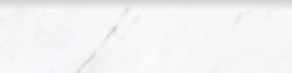 Anatolia Tile 3X12 Bullnose Altezza Carrara Matte Porcelain Trim 63-664 - premium natural stone mosaic tile from Anatolia Tile, available at PoshHaus showroom in Keene, NH