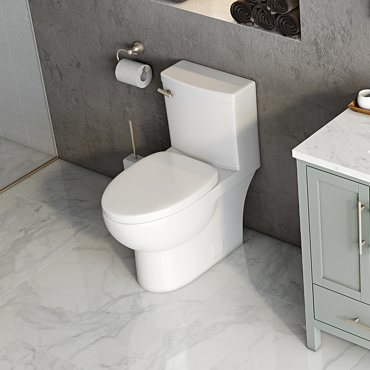 Icera C-6250.01 Malibu II 1P HET CEL Toilet Rimless White
