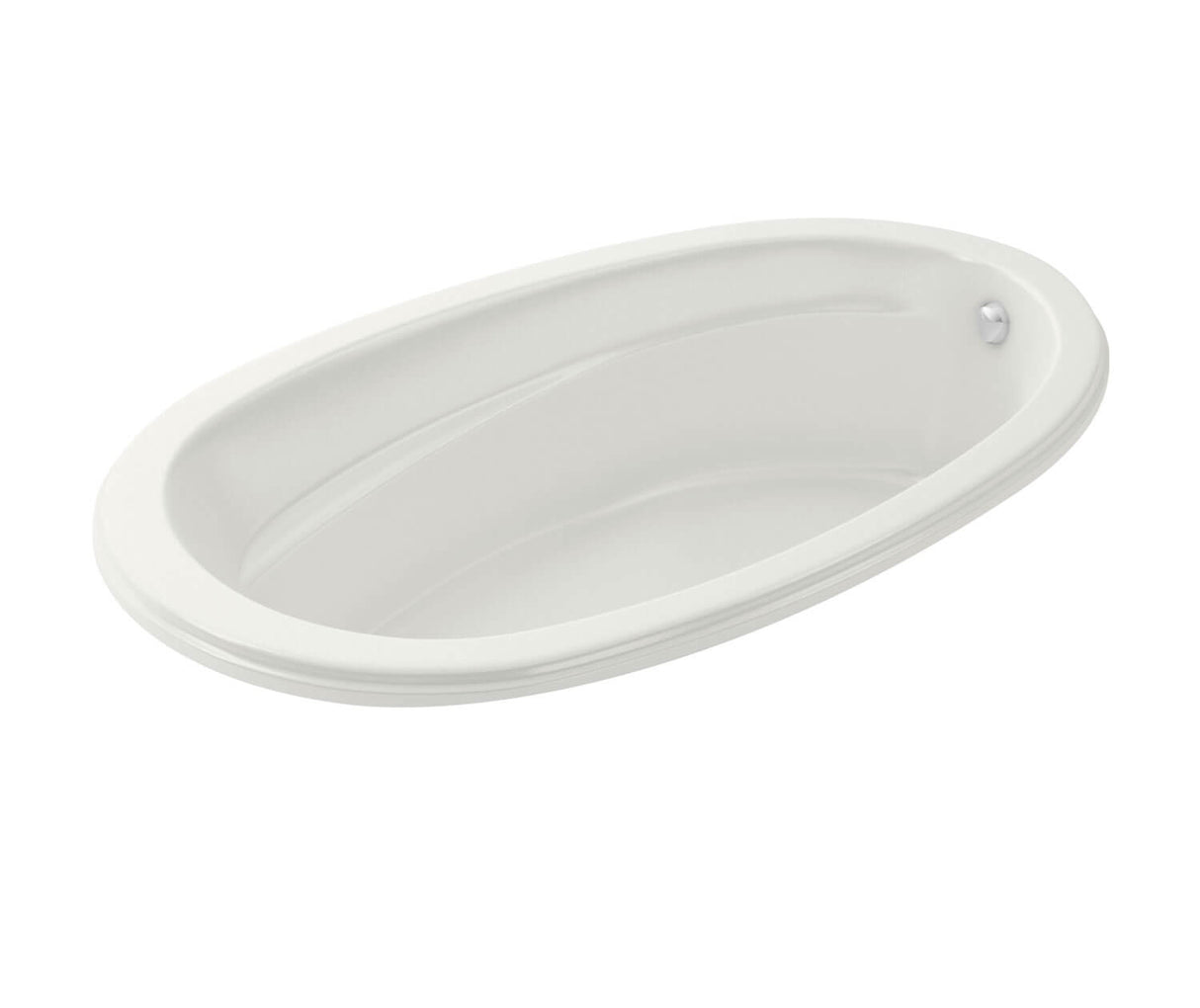 MAAX 106169-000-001-101 Talma 7242 Acrylic Drop-in End Drain Bathtub in White