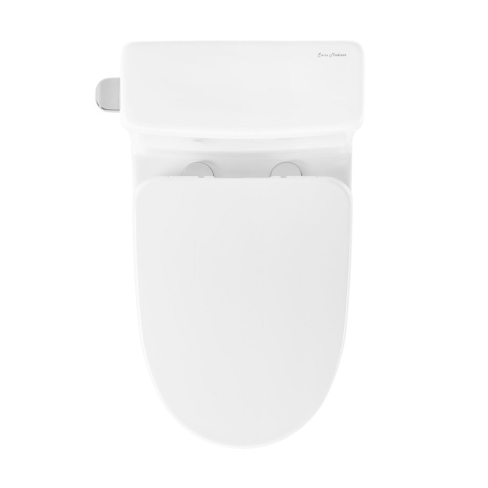 Sublime II One-Piece Round Toilet with Left Side Flush, 10” Rough-In 1.28 gpf