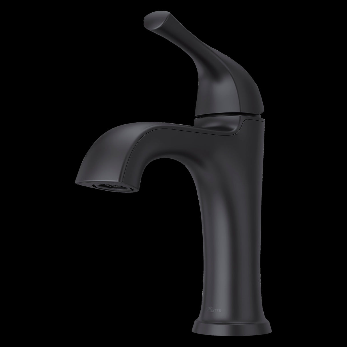 McAllen Single-Control Bathroom Faucet in Matte Black