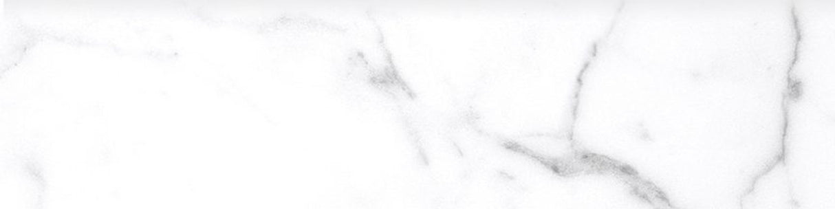 Anatolia Tile 3X12 Bn Mayfair Statuario Honed Bullnose 4502-0120-1 Statuario Venato 3x12 Bullnose Matte - premium natural stone mosaic tile from Anatolia Tile, available at PoshHaus showroom in Keene, NH