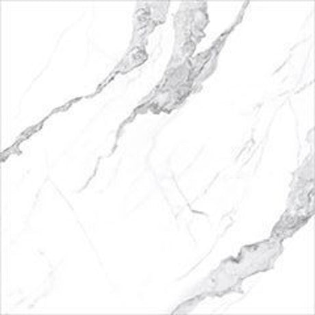 Anatolia Tile 24X24 Mayfair Statuario Venato Matte Rectified Porcelain 4500-0384-1 ** ** Statuario Venato 24x24 Matte - premium natural stone mosaic tile from Anatolia Tile, available at PoshHaus showroom in Keene, NH
