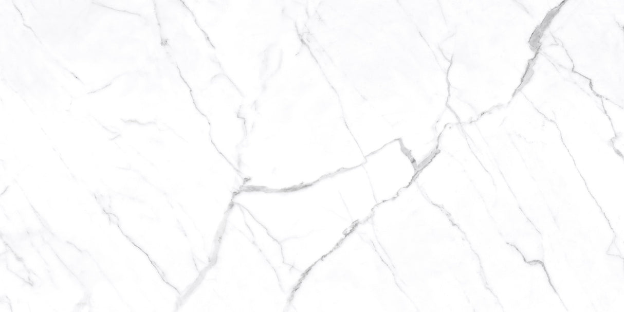 Anatolia Tile 24X48 Mayfair Statuario Venato Polished & Rectified Porcelain 4500-0387-1 Statuario Venato 24x48" - premium natural stone mosaic tile from Anatolia Tile, available at PoshHaus showroom in Keene, NH