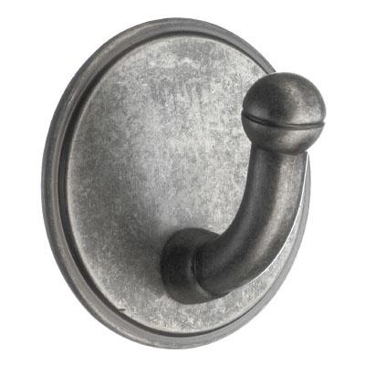 Smedbo Beslagsboden Design Single Hook Self-adhesive in Pewter
