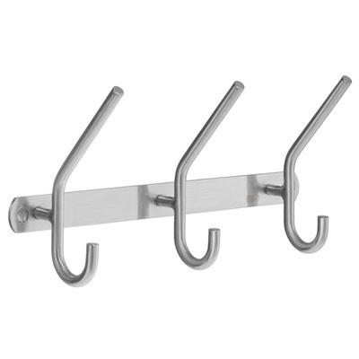 Smedbo Beslagsboden Hat and Coat Rack in Brushed Stainless Steel