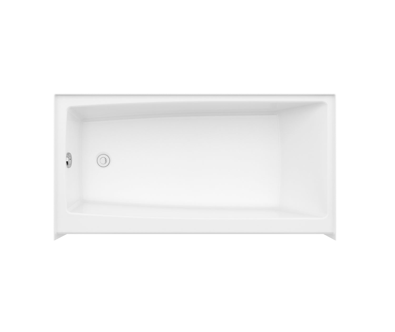 MAAX 106882-000-002-101 Jaxi 6030 AcrylX Alcove Right-Hand Drain Bathtub in White