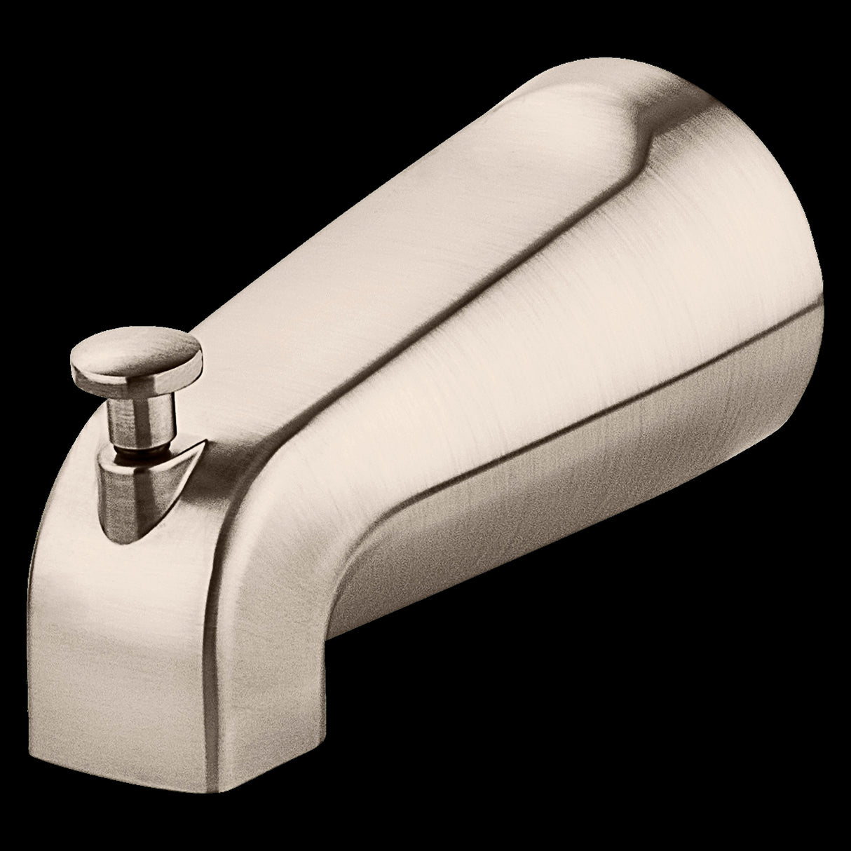 ABS Tub Spout Job Pack Quantity of 12 in Brushed Nickel
