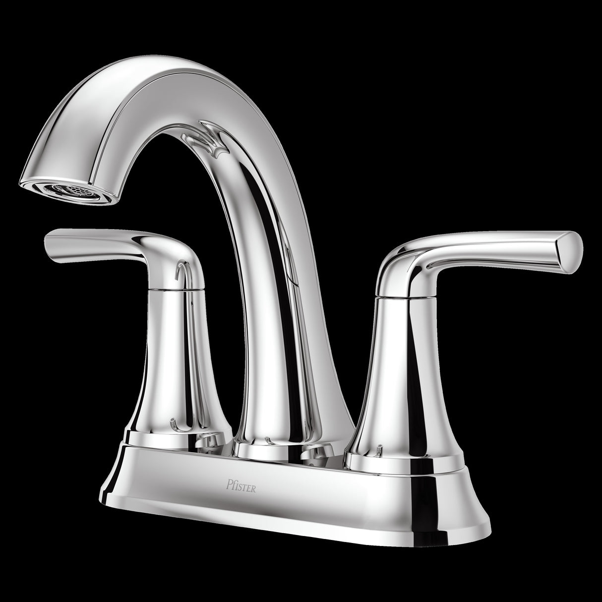 McAllen 2-Handle 4" Centerset Bathroom Faucet in Polished Chrome