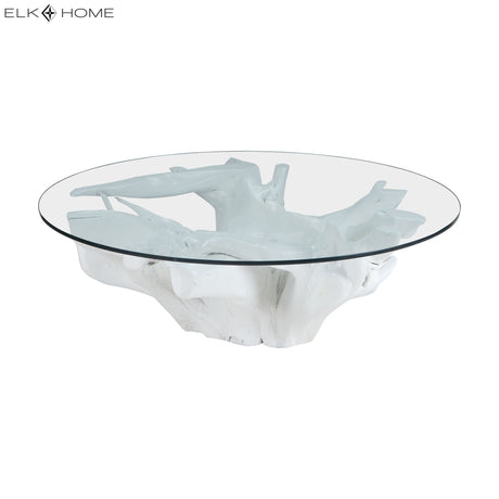 Elk 7011-005 Yava Coffee Table - White