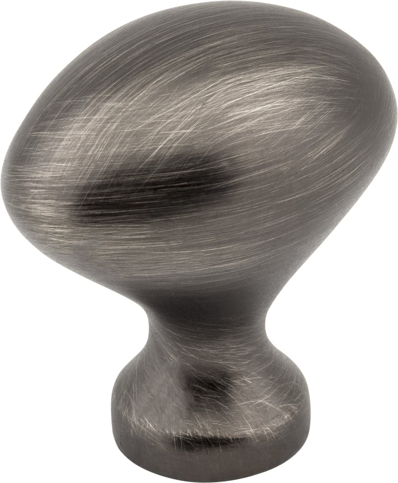 Elements 897BNBDL 1-1/8" Overall Length Brushed Pewter Oval Merryville Cabinet Knob