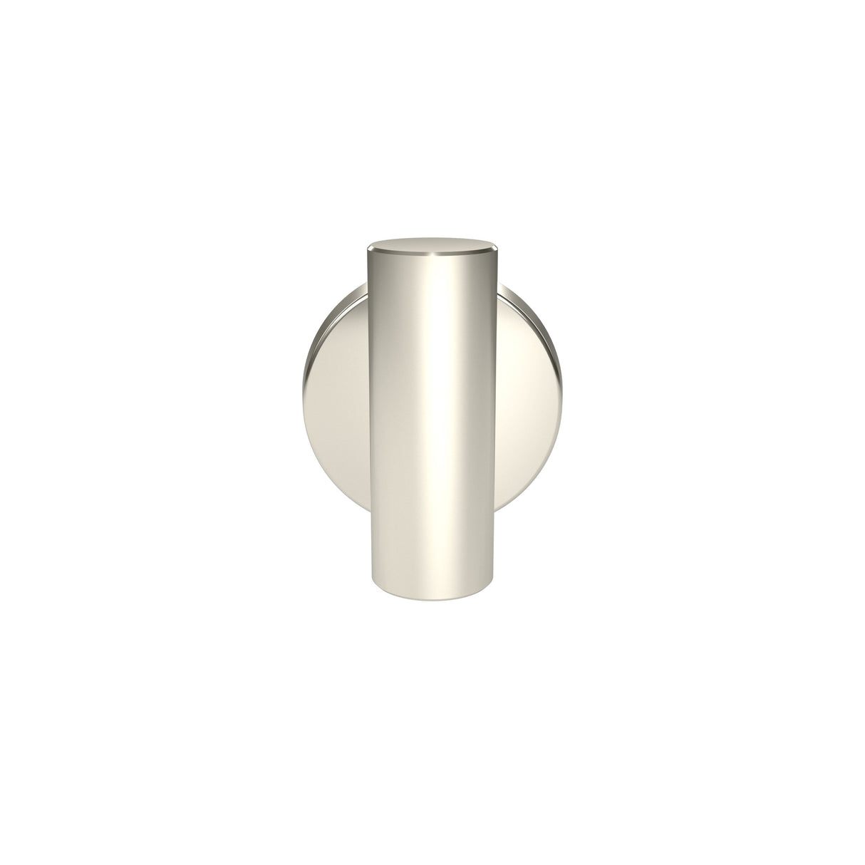 Amerock BH26542PSS Polished Stainless Steel Single Robe Hook 2-1/4 in. (57 mm) Length Towel Holder Arrondi Towel Hook for Bathroom Bathroom Hardware Bath Accessories