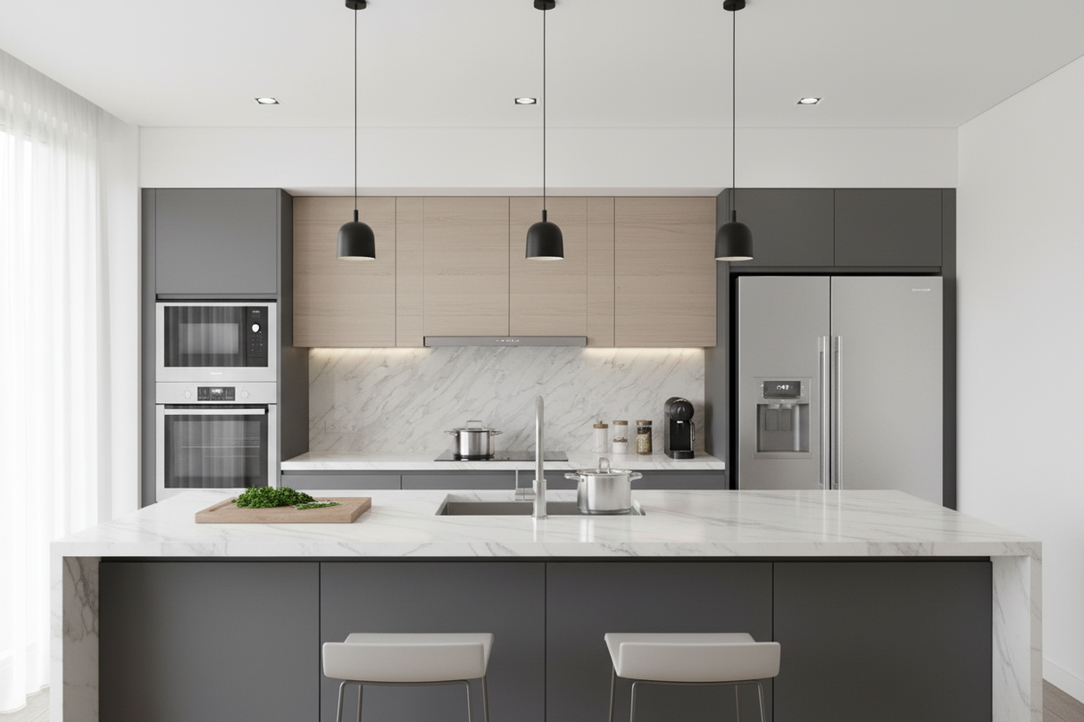 Adams Ridge Quartz Countertop – Summit Stone™
