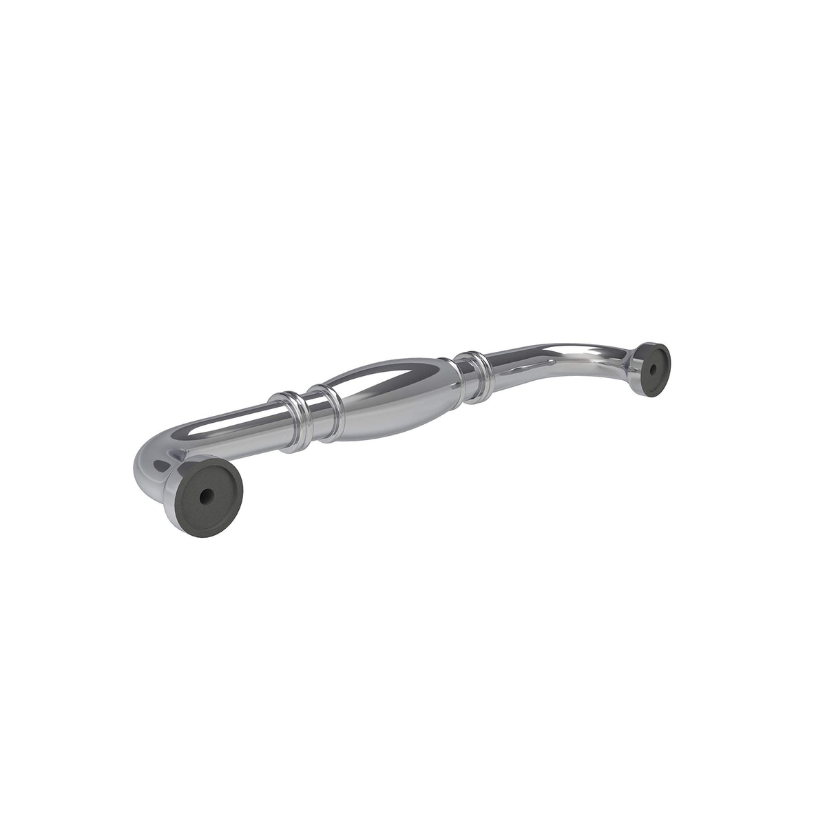 Amerock Cabinet Pull Polished Chrome 6-5/16 inch (160 mm) Center-to-Center Granby 1 Pack Drawer Pull Drawer Handle Cabinet Hardware