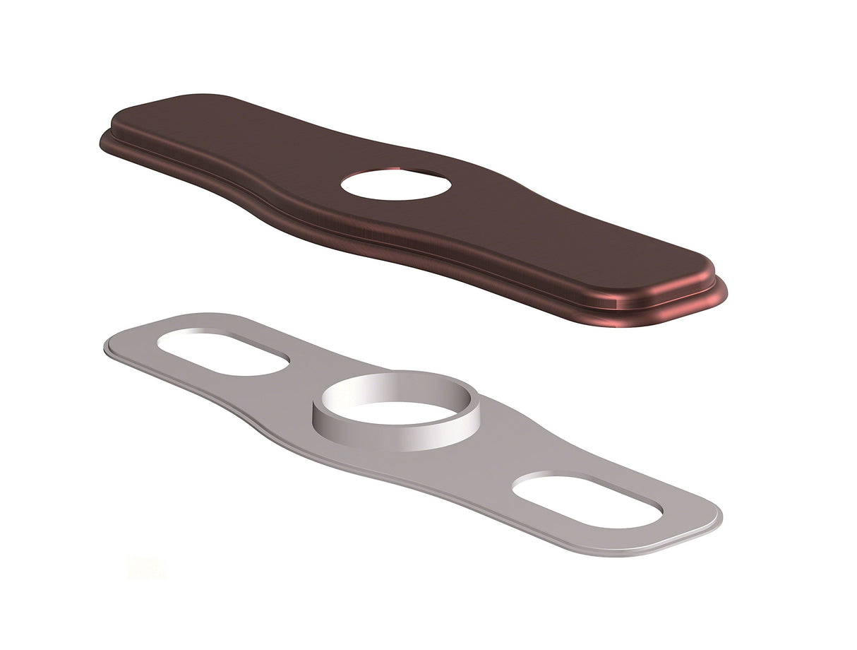 Gerber DA607955 Chrome Cover Plate Assembly for 8" Centerset Kitchen Faucet