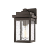 Millennium Lighting 2661-PBZ Belle Chasse 8" Tall Outdoor Wall Sconce