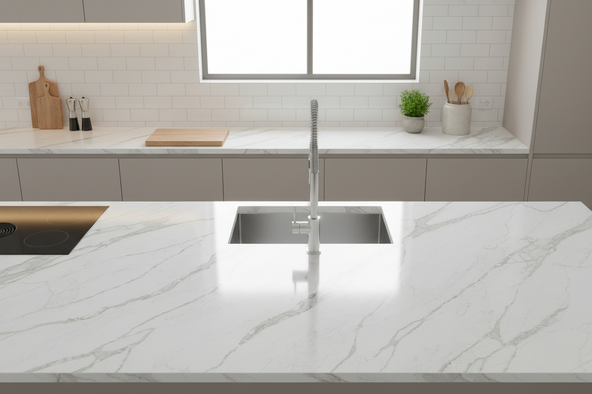 Madison Summit Quartz Countertop – Summit Stone™