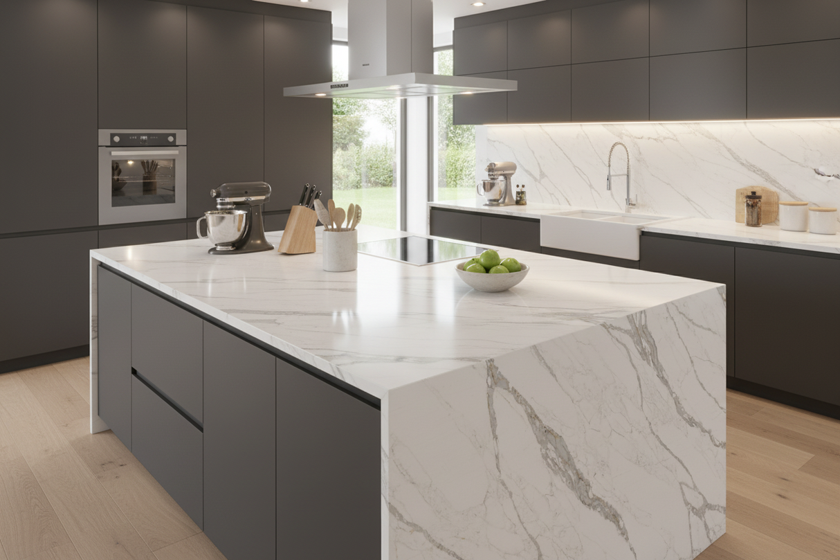 Madison Summit Quartz Countertop – Summit Stone™