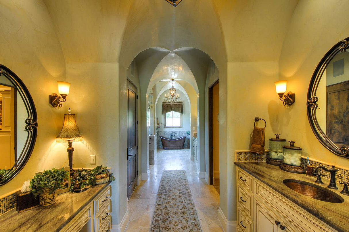 Premier Copper Products BTD67DB 67-Inch Hammered Copper Double Slipper Bathtub, Oil Rubbed Bronze