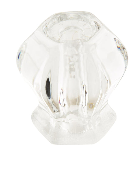 Amerock Cabinet Knob Clear 1-3/16 inch (30 mm) Diameter Everyday Heritage 1 Pack Drawer Knob Cabinet Hardware
