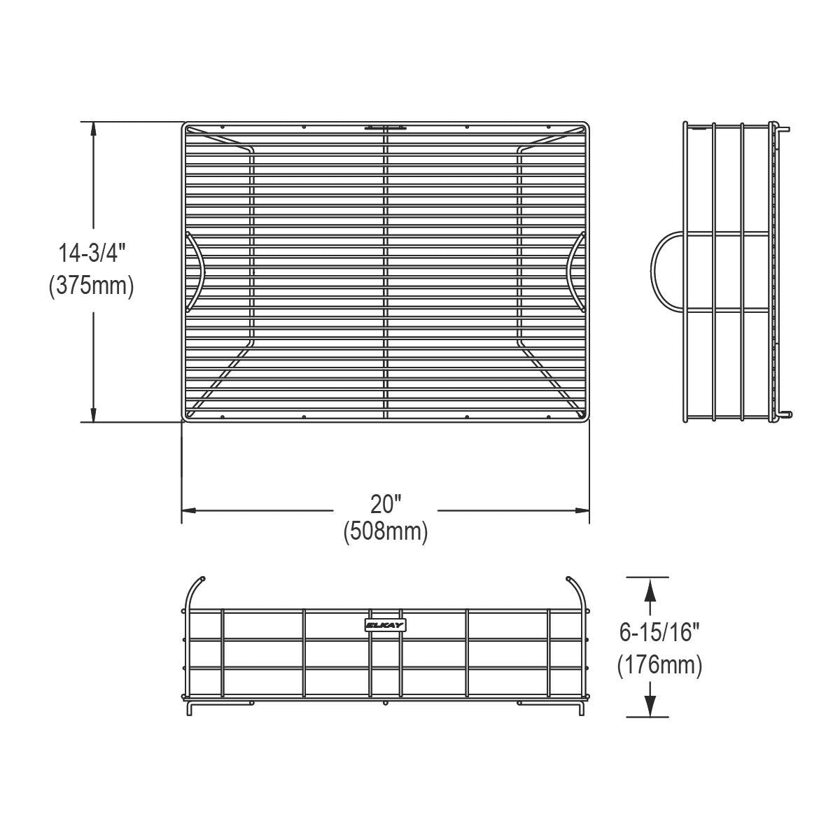 Elkay LKFRB2115SS Stainless Steel Rinsing Basket
